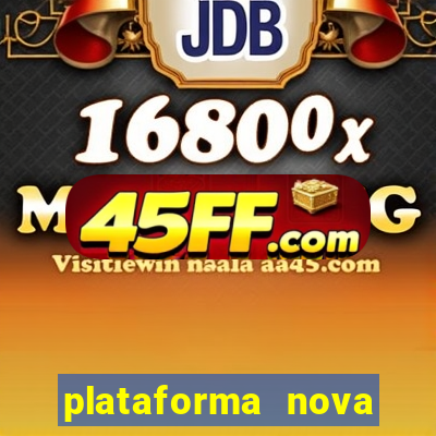 plataforma nova pagando no cadastro